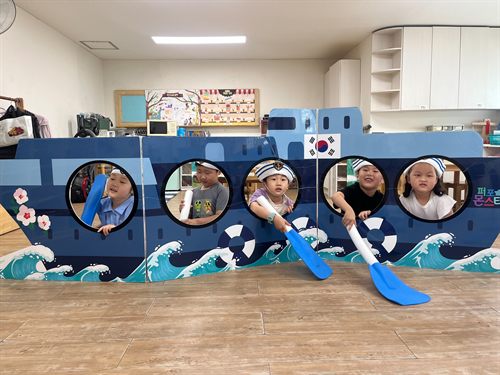 이와스 어학원 아이들의 활동 모습