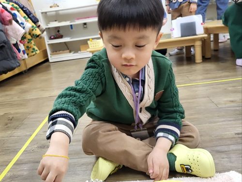 이와스 어학원 아이들의 활동 모습